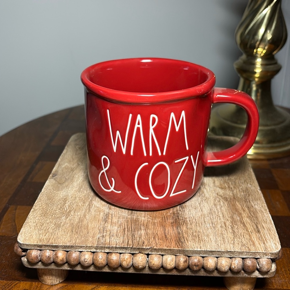 Rae Dunn Warm & Cozy coffee/tea mug